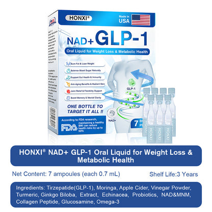 【Final Hours: Exclusive Discount⚡】HONXI® 𝐍𝐀𝐃+ & 𝐆𝐋𝐏-𝟏 𝐎𝐫𝐚𝐥 𝐒𝐨𝐥𝐮𝐭𝐢𝐨𝐧 ✅For Weight, Heart, Blood Sugar, Sleep Apnea, Joint Issues & More🌿
