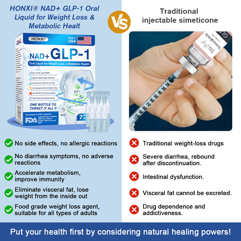 【Final Hours: Exclusive Discount⚡】HONXI® 𝐍𝐀𝐃+ & 𝐆𝐋𝐏-𝟏 𝐎𝐫𝐚𝐥 𝐒𝐨𝐥𝐮𝐭𝐢𝐨𝐧 ✅For Weight, Heart, Blood Sugar, Sleep Apnea, Joint Issues & More🌿