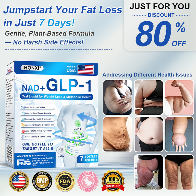 【Final Hours: Exclusive Discount⚡】HONXI® 𝐍𝐀𝐃+ & 𝐆𝐋𝐏-𝟏 𝐎𝐫𝐚𝐥 𝐒𝐨𝐥𝐮𝐭𝐢𝐨𝐧 ✅For Weight, Heart, Blood Sugar, Sleep Apnea, Joint Issues & More🌿